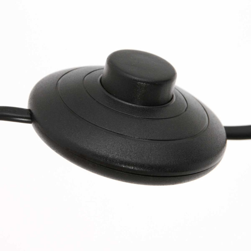 Linstrom 3732ZW – Stijlvolle Kleine Booglamp met Luxe Velours Kap - Afbeelding 12