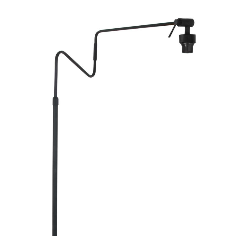 Linstrom 3732ZW – Stijlvolle Kleine Booglamp met Luxe Velours Kap - Afbeelding 14