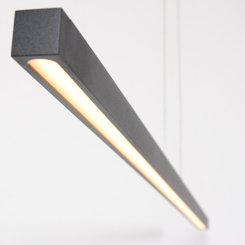 Minimalistische zwarte hanglamp Danske 2745ZW 2000 Lumen - Afbeelding 13
