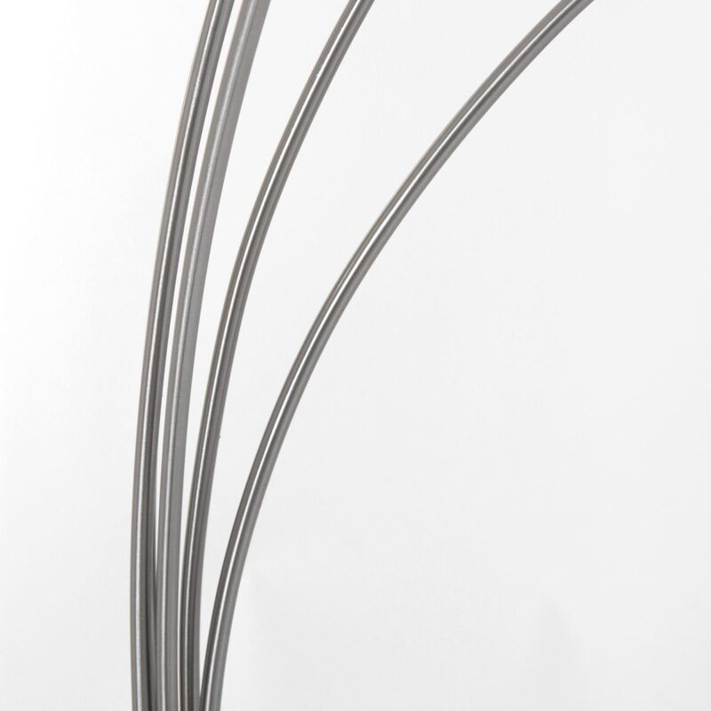 Lámpara de pie moderna de 5 luces 1327ST: elegante lámpara de arco LED con función de atenuación - Imagen 14