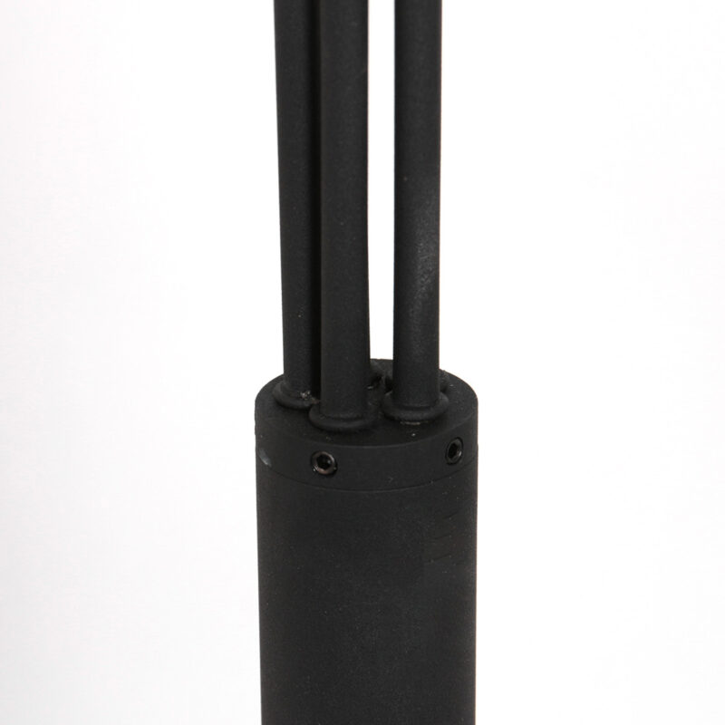Moderne 5-lichts vloerlamp 1327ZW – Stijlvolle zwarte booglamp met LED en dimfunctie - Afbeelding 16