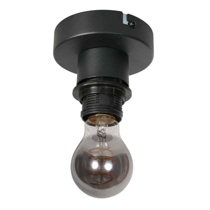 Naturelkleurige plafondlamp Bloeba 4146ZW met bamboe kap Ø40cm - Afbeelding 10
