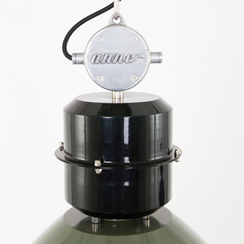 Olijfgroene Hanglamp Frisk 7696G – Stoer en Landelijk Design - Afbeelding 4