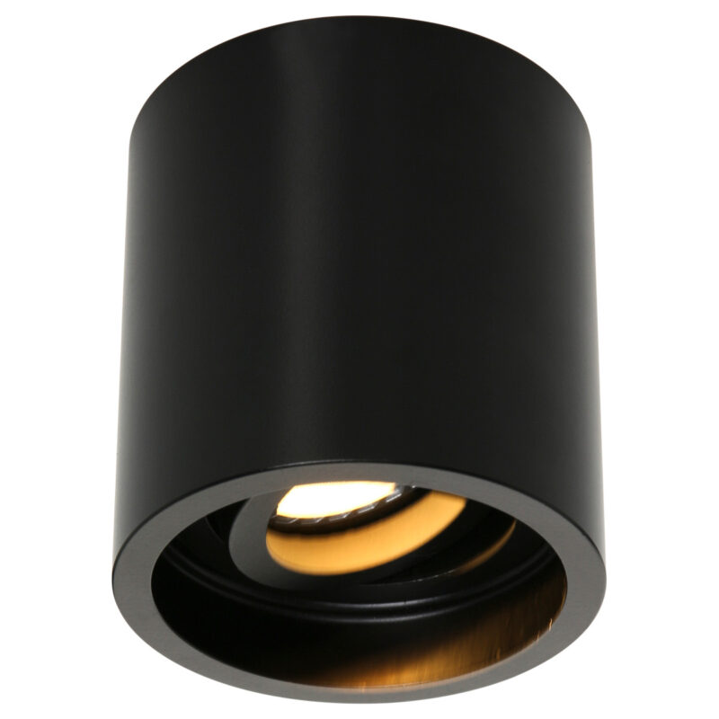 Opbouwspot Pelite spot 1731ZW Zwart Ø8,5cm - Afbeelding 6