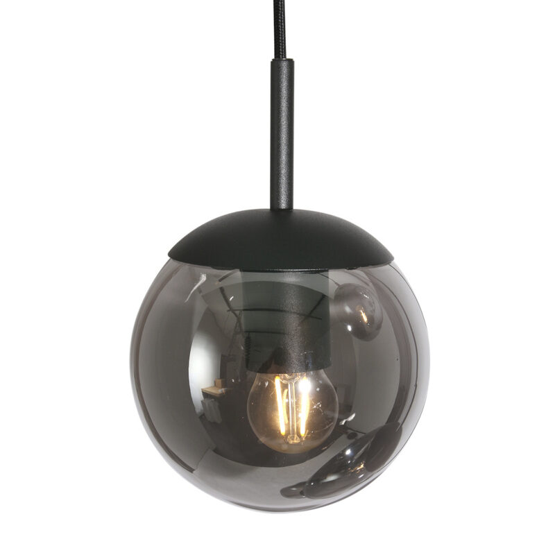 Plafondlamp Bollique New 2730ZW Zwart 5 lichts - Afbeelding 13