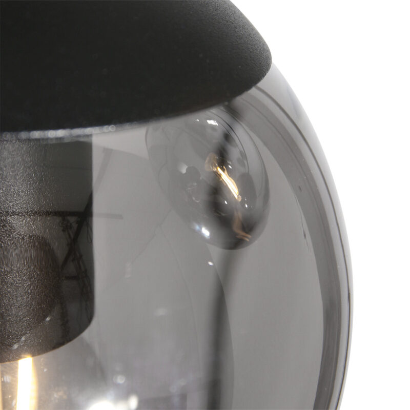 Plafondlamp Bollique New 2730ZW Zwart 5 lichts - Afbeelding 6