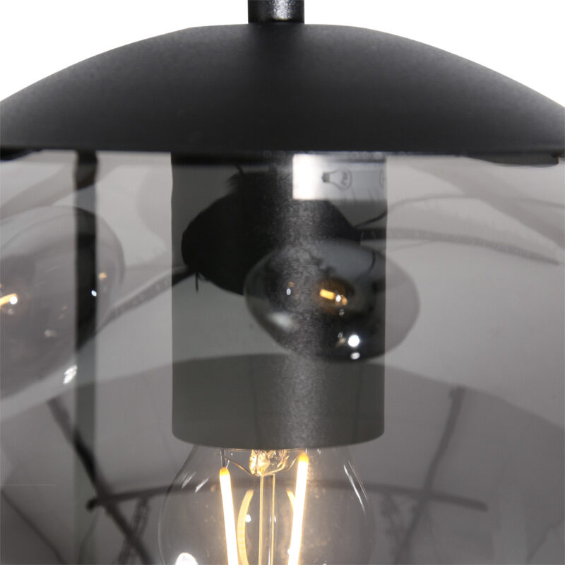Plafondlamp Bollique New 2730ZW Zwart 5 lichts - Afbeelding 7