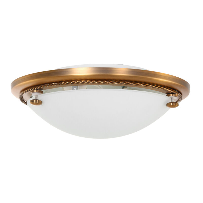 Plafondlamp Ceiling & Wall 2785BR Brons Ø29 cm 2 x E27 fittingen - Afbeelding 12