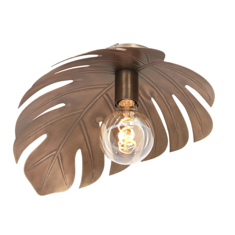 Lámpara de techo Feuilleter 3398BR Bronce 38cm - Imagen 2