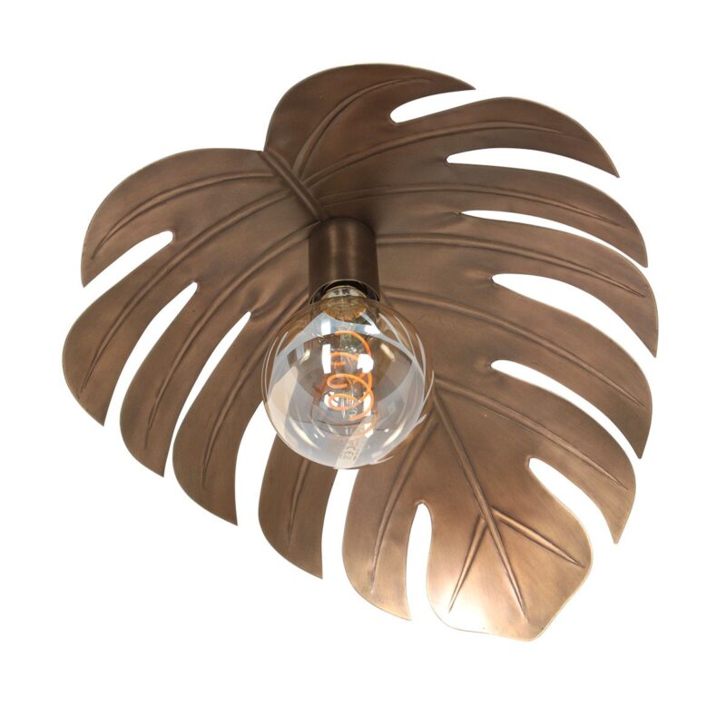 Lámpara de techo Feuilleter 3398BR Bronce 38cm - Imagen 11