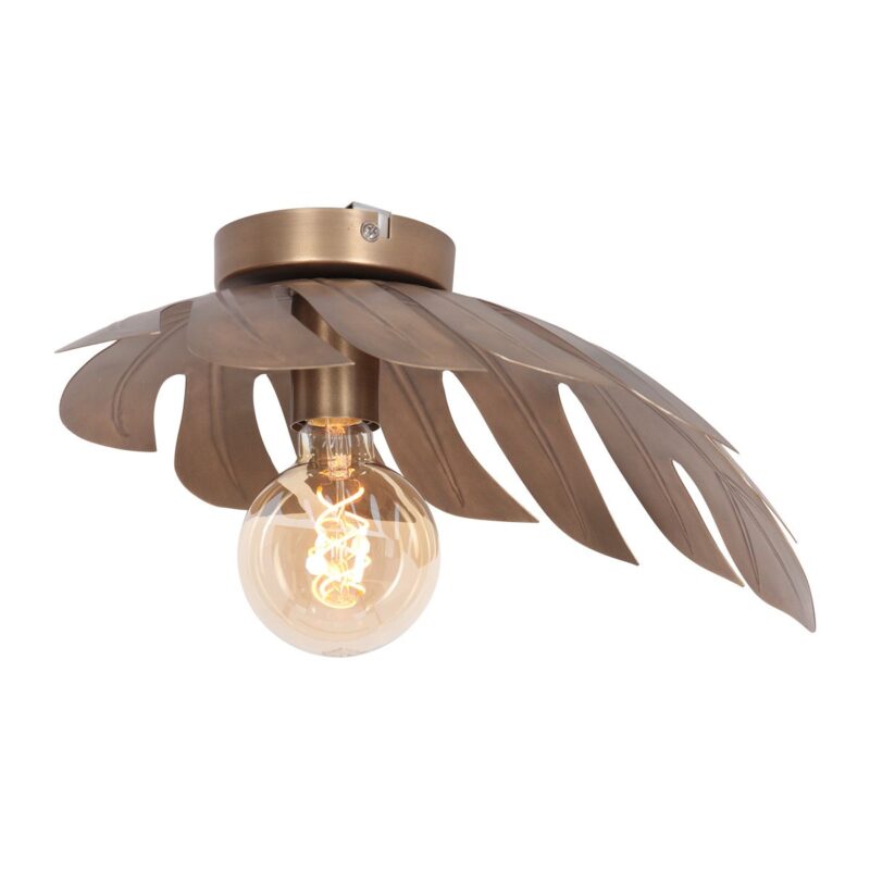 Lámpara de techo Feuilleter 3398BR Bronce 38cm
