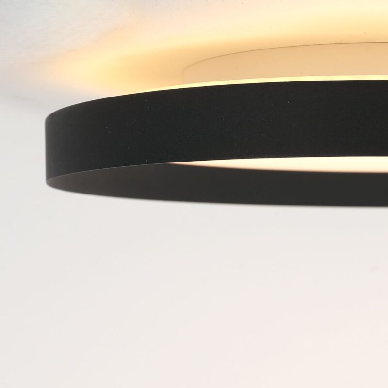 Plafondlamp Flady 3685ZW zwart Ø40 - Afbeelding 12