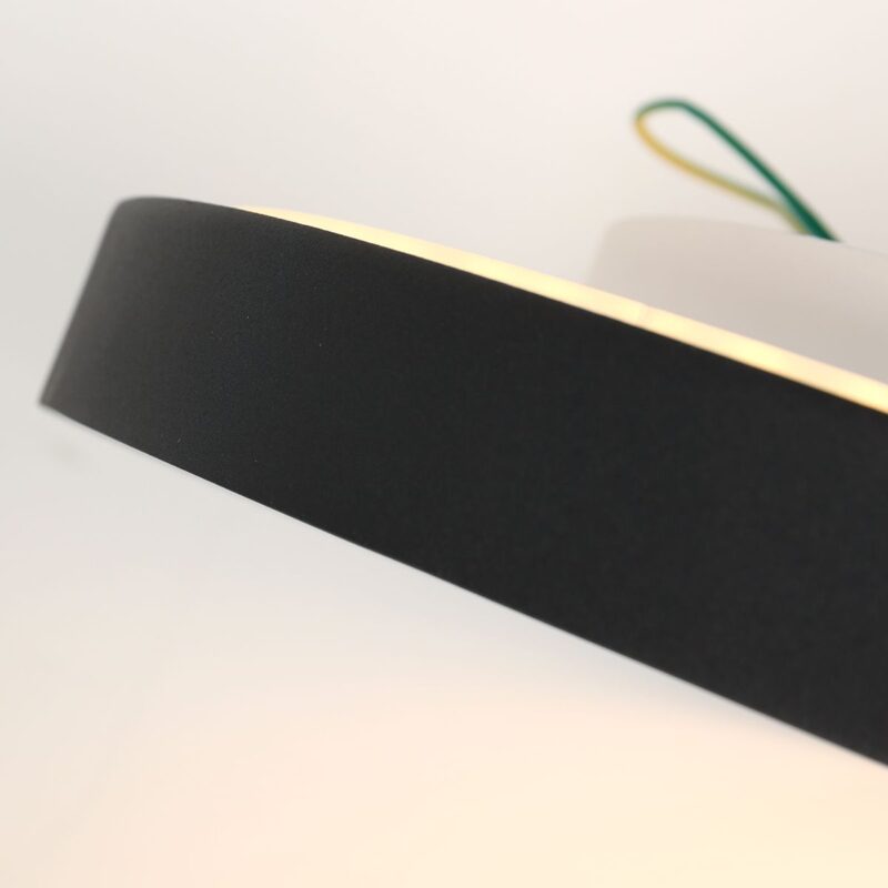 Plafondlamp Flady 3685ZW zwart Ø40 - Afbeelding 14