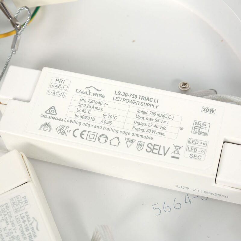 Plafondlamp Flady 3685ZW zwart Ø40 - Afbeelding 17