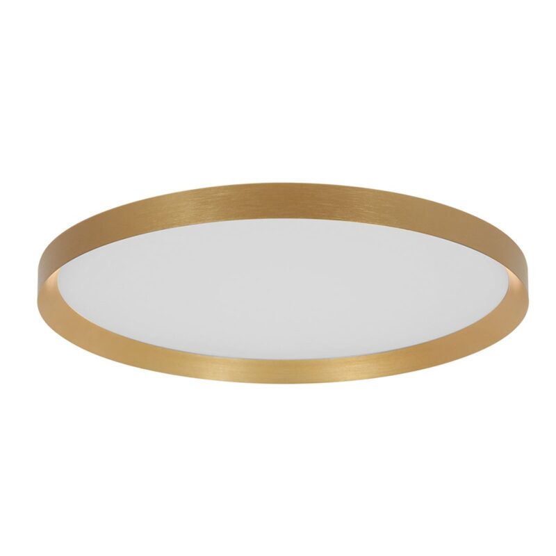 Plafondlamp Flady 3686GO goud Ø50 4600 Lumen - boven en onderlicht - Afbeelding 2