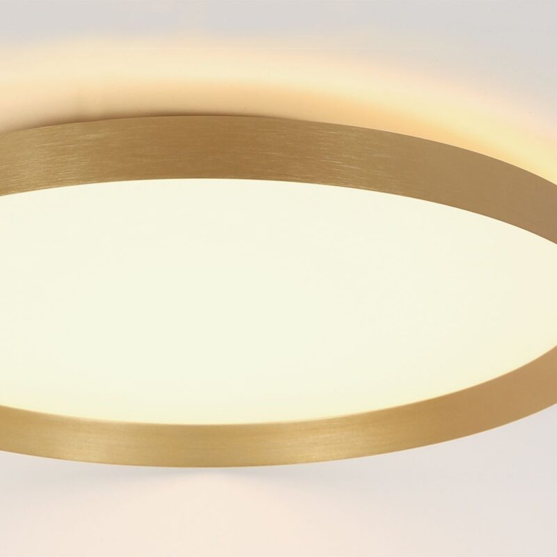 Plafondlamp Flady 3686GO goud Ø50 4600 Lumen - boven en onderlicht - Afbeelding 9
