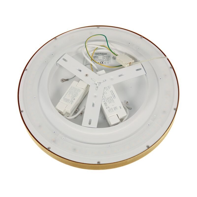 Plafondlamp Flady 3686GO goud Ø50 4600 Lumen - boven en onderlicht - Afbeelding 15