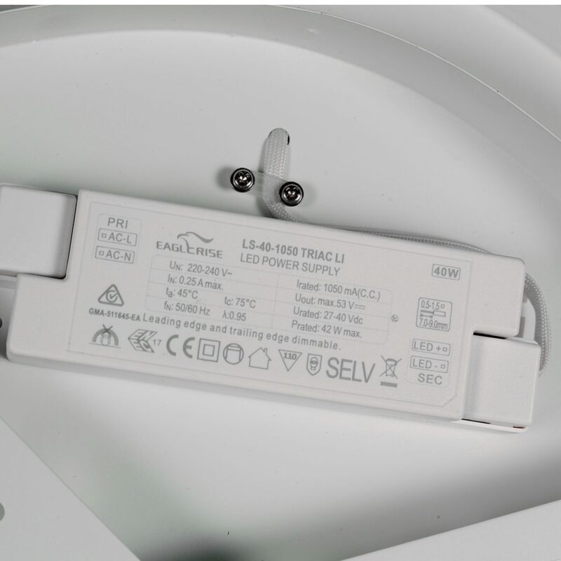 Plafondlamp Flady 3686GO goud Ø50 4600 Lumen - boven en onderlicht - Afbeelding 16