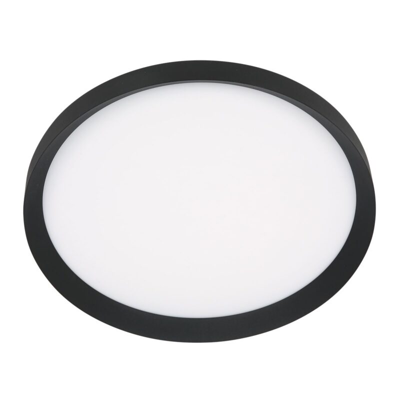 Plafondlamp Flady 3686ZW zwart Ø50 4600 Lumen - Afbeelding 10