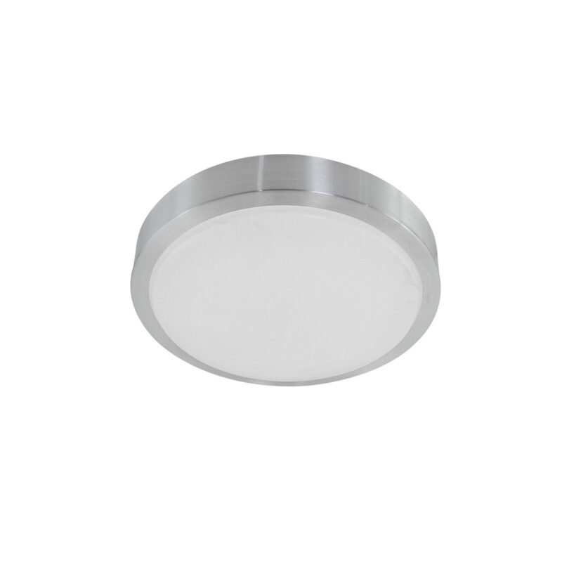 Plafondlamp Galaxy 7830ST Staal ook geschikt voor de badkamer - Afbeelding 2