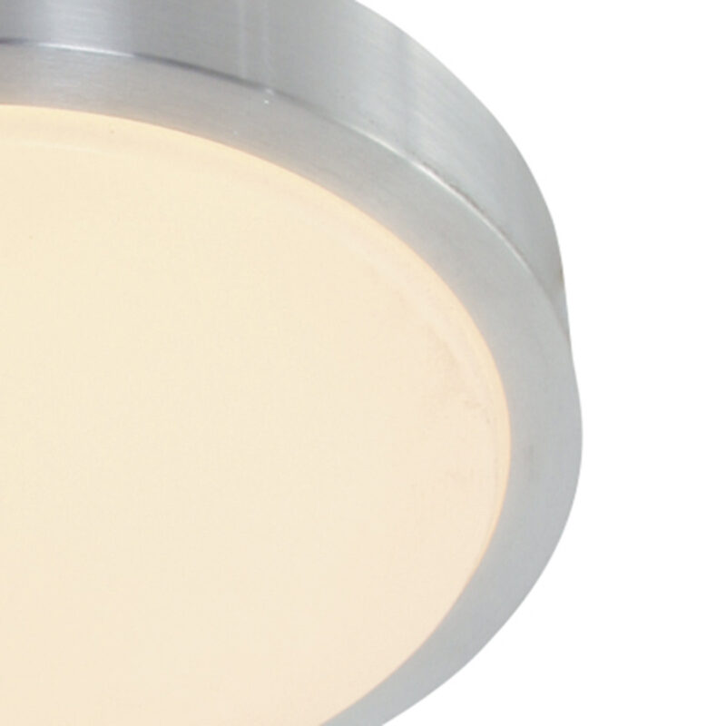 Plafondlamp Galaxy 7830ST Staal ook geschikt voor de badkamer - Afbeelding 3