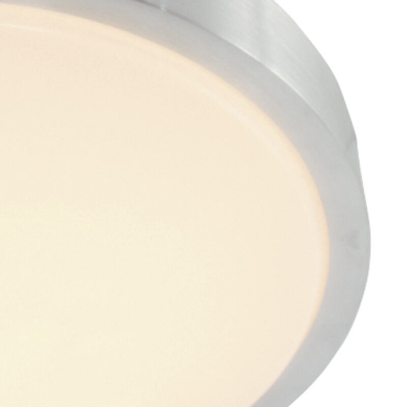 Plafondlamp Galaxy 7831ST Staal ook geschikt voor de badkamer - Afbeelding 3