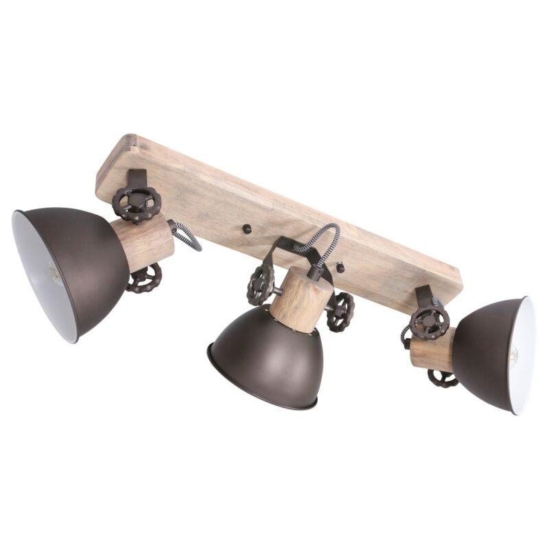 Plafondlamp Gearwood 2133A Antraciet E27 fitting - Afbeelding 10