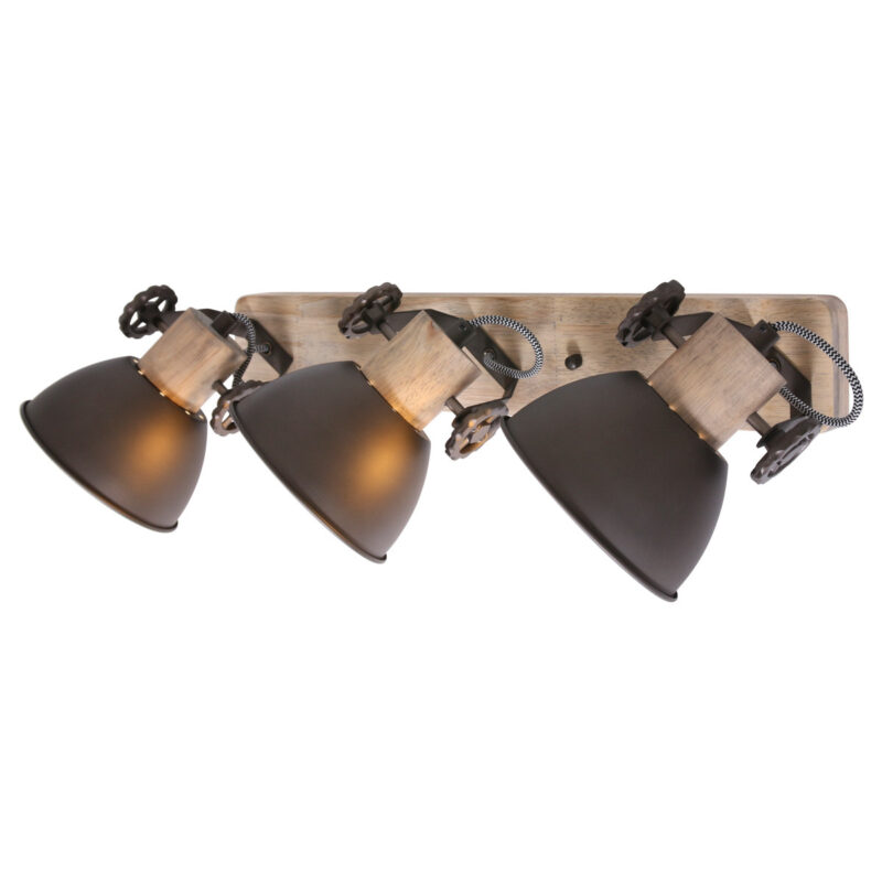 Plafondlamp Gearwood 2133A Antraciet E27 fitting - Afbeelding 6