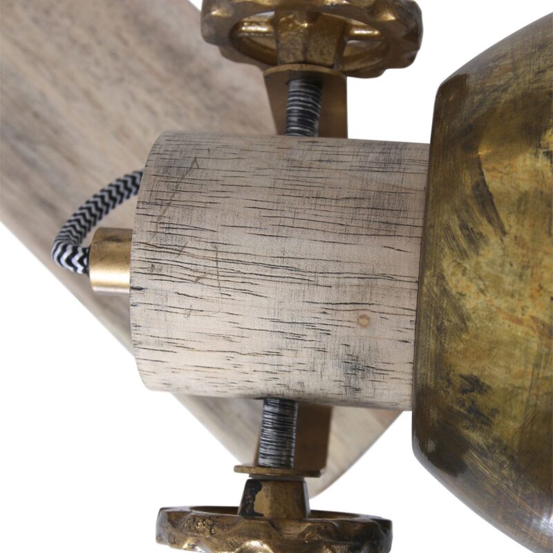Plafondlamp Gearwood 2133BR Brons E27 - Afbeelding 13