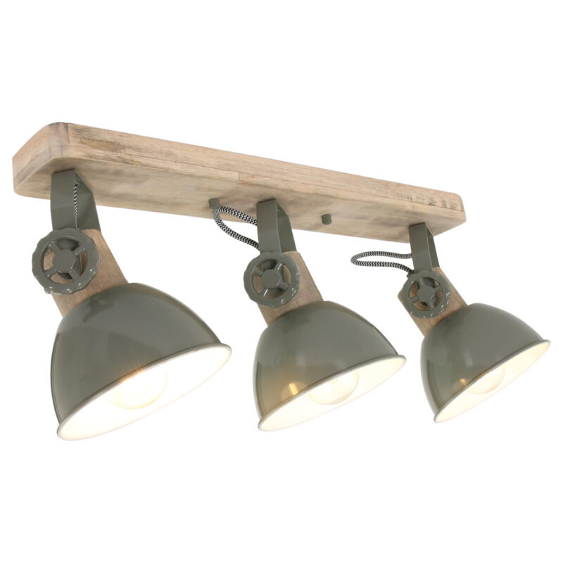 Plafondlamp Gearwood 2133G Groen E27 fitting - Afbeelding 2