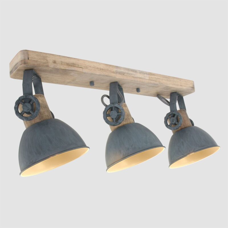 Plafondlamp Gearwood 2133GR Grijs E27 fitting - Afbeelding 8