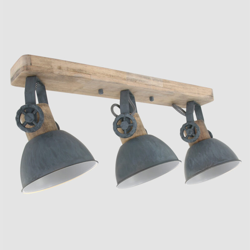 Plafondlamp Gearwood 2133GR Grijs E27 fitting - Afbeelding 9