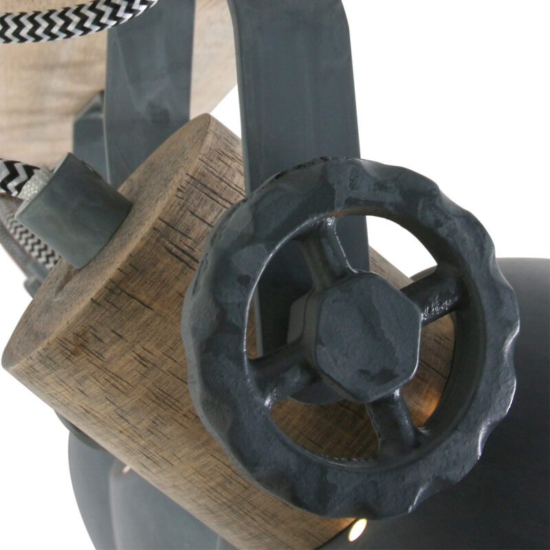 Plafondlamp Gearwood 2133GR Grijs E27 fitting - Afbeelding 3