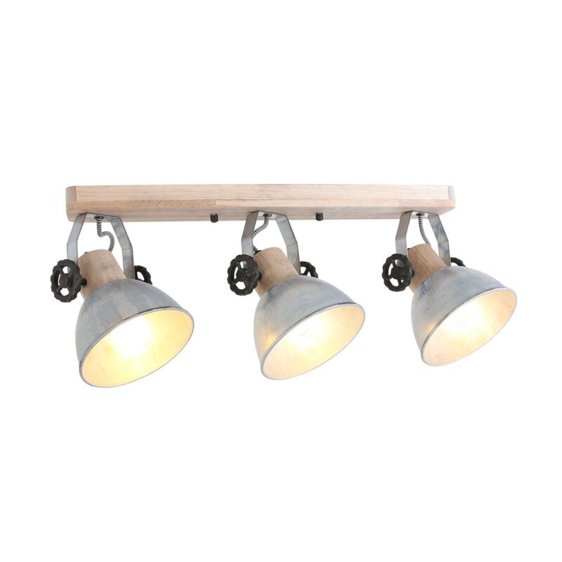 Lámpara de techo Gearwood 2133NI níquel casquillo E27