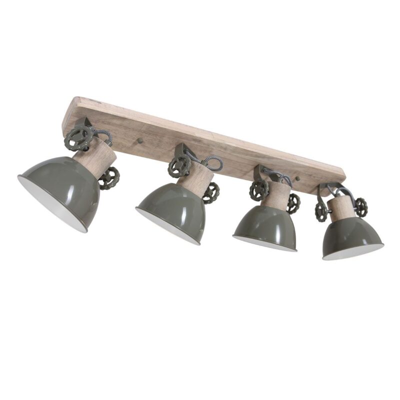 Plafondlamp Gearwood 2729G Groen E27 Fitting - Afbeelding 2