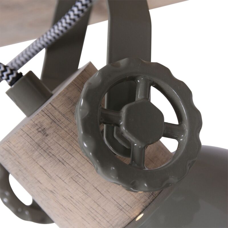 Plafondlamp Gearwood 2729G Groen E27 Fitting - Afbeelding 4
