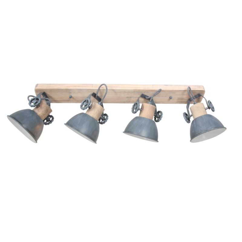 Plafondlamp Gearwood 2729GR Grijs E27 - Afbeelding 9
