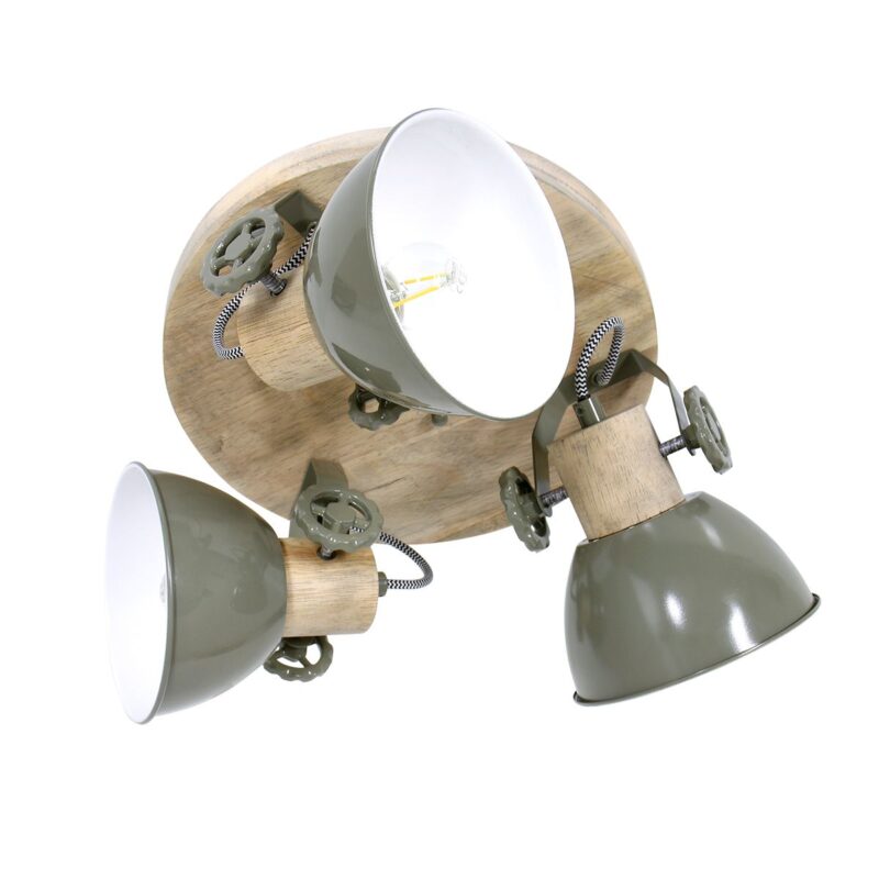 Plafondlamp Gearwood 3063G Groen E27 fitting - Afbeelding 2