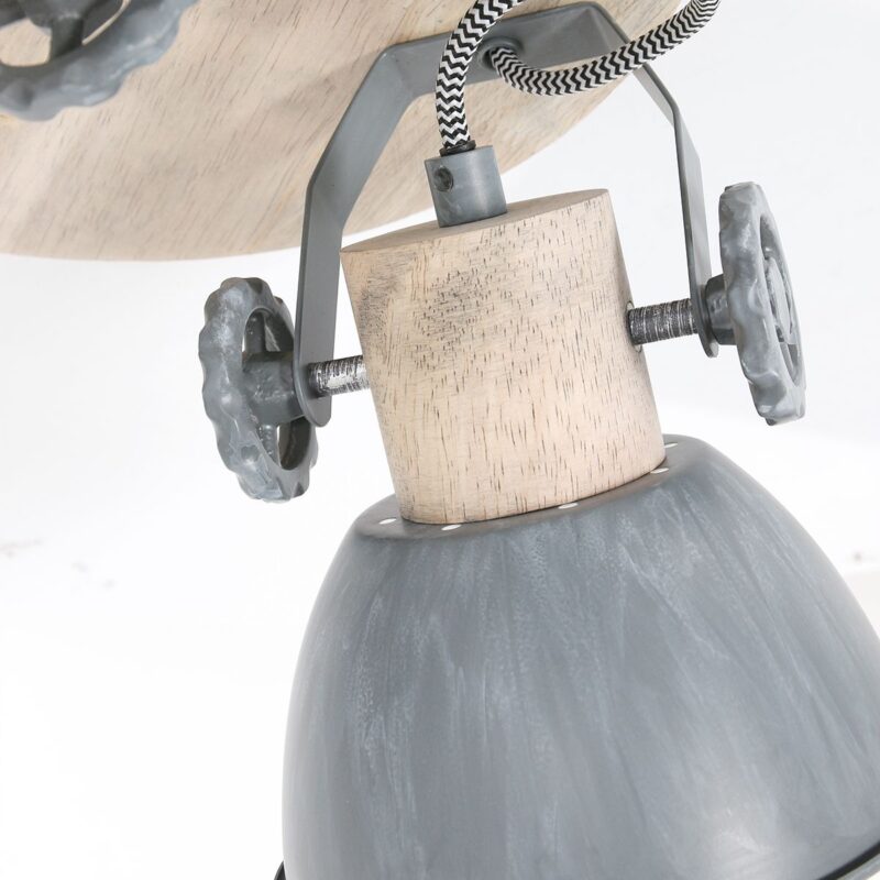 Plafondlamp Gearwood 3063GR Grijs E27 - Afbeelding 10