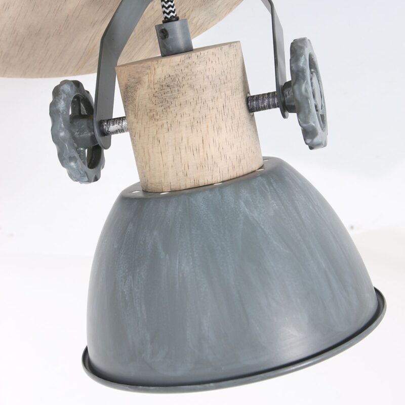 Plafondlamp Gearwood 3063GR Grijs E27 - Afbeelding 12