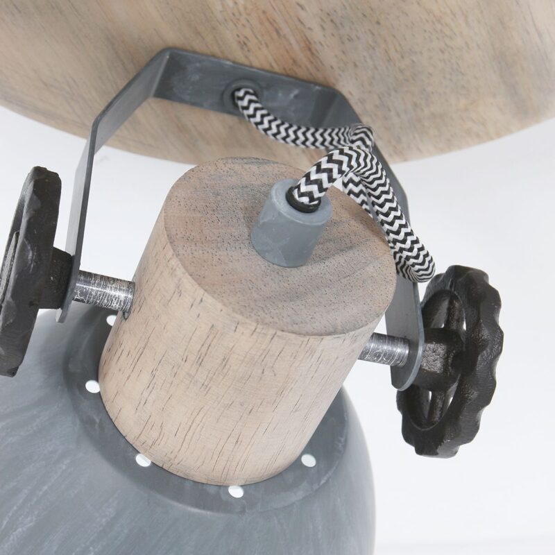 Plafondlamp Gearwood 3063GR Grijs E27 - Afbeelding 5