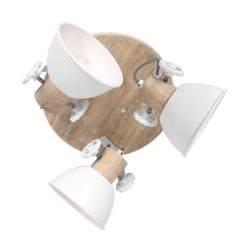 Plafondlamp Gearwood 3063W Wit E27 fitting - Afbeelding 2