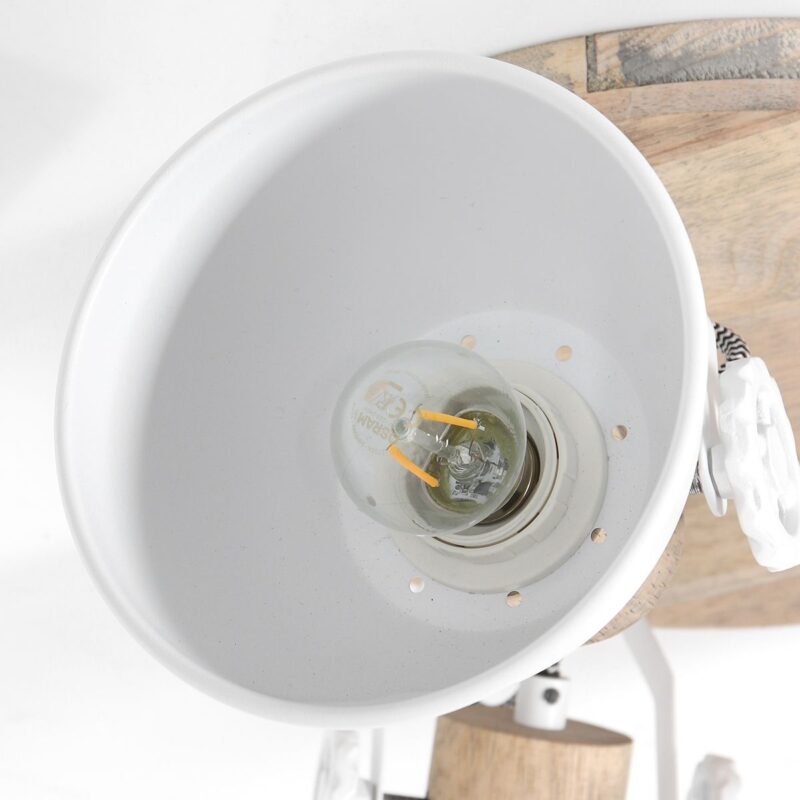 Plafondlamp Gearwood 3063W Wit E27 fitting - Afbeelding 11