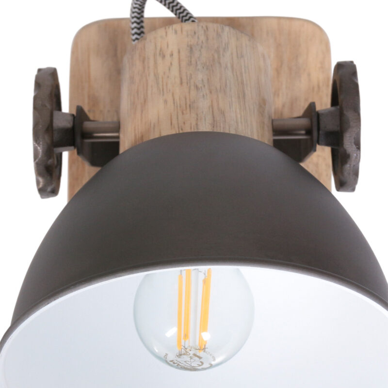 Plafondlamp Gearwood 7968A Antraciet E27 - Afbeelding 10