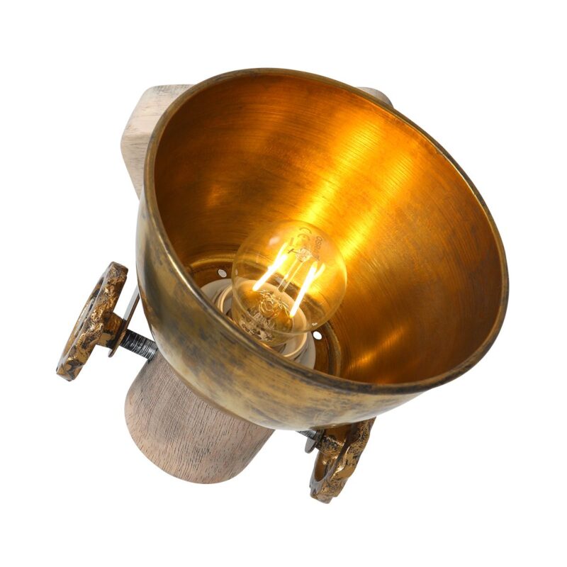Plafondlamp Gearwood 7968BR Brons E27 fitting - Afbeelding 10