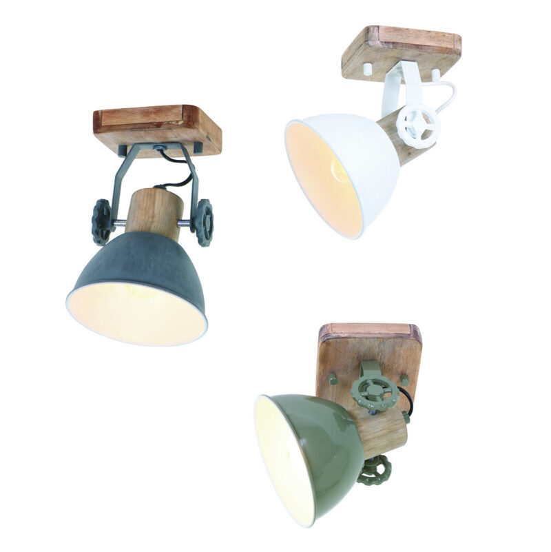 Plafondlamp Gearwood 7968G Groen E27 fitting - Afbeelding 3