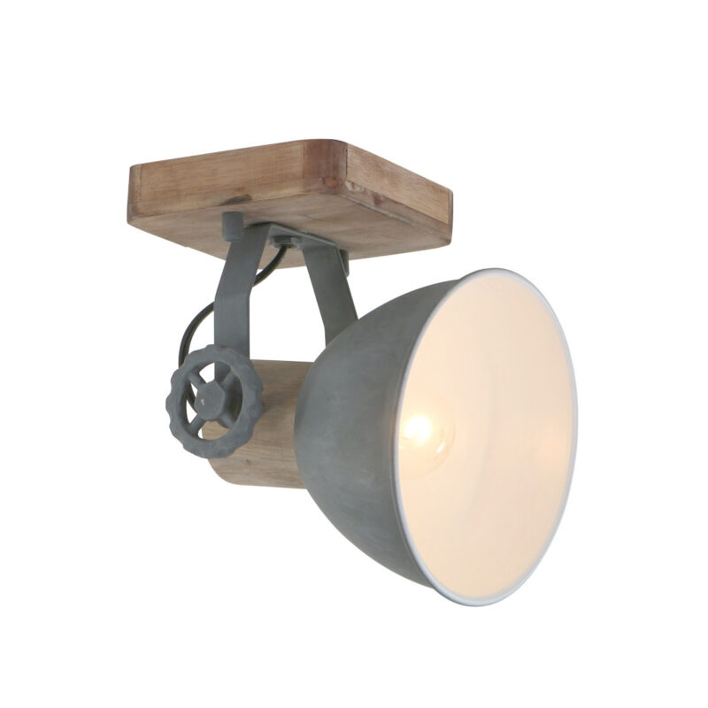 Plafondlamp Gearwood 7968GR Grijs E27 fitting - Afbeelding 2