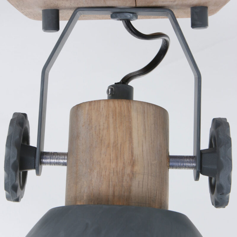 Plafondlamp Gearwood 7968GR Grijs E27 fitting - Afbeelding 11