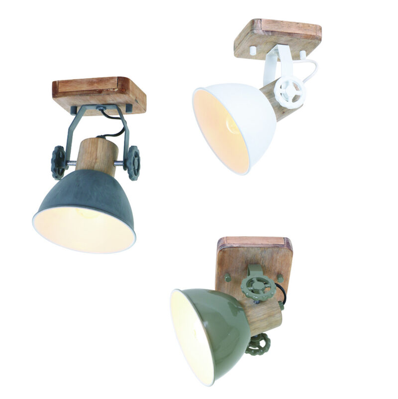 Plafondlamp Gearwood 7968GR Grijs E27 fitting - Afbeelding 3
