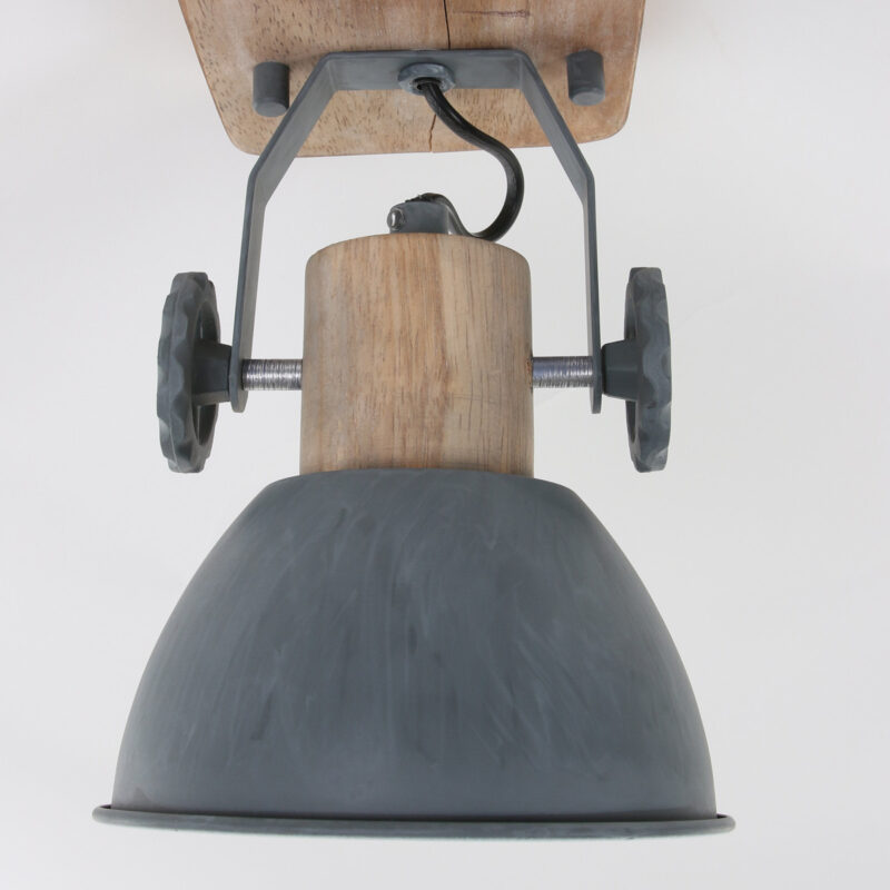 Plafondlamp Gearwood 7968GR Grijs E27 fitting - Afbeelding 5